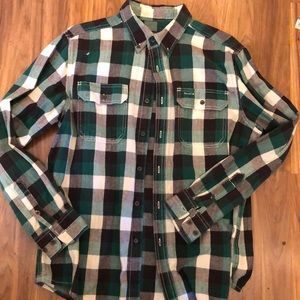 FADED GLORY BUTTON UP MENS LARGE